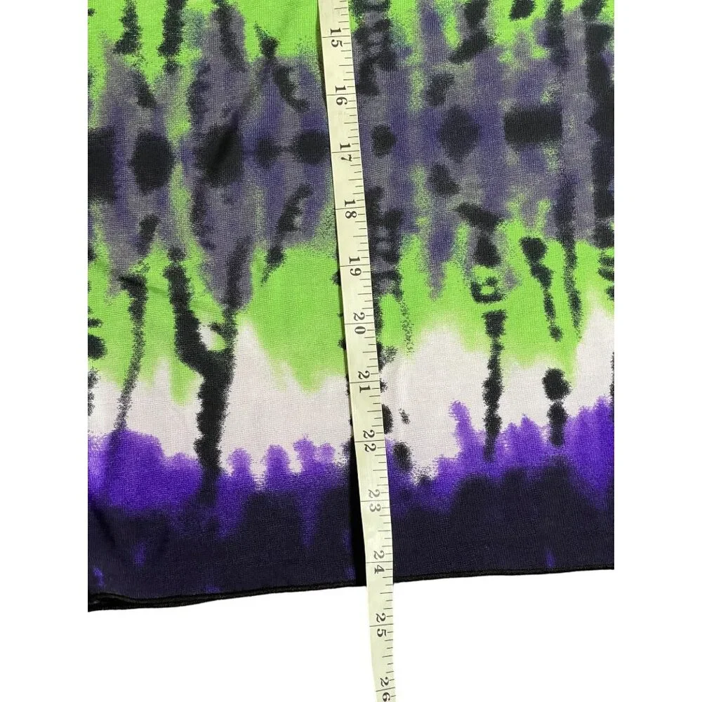 Magic Avenue Womens Plus Size Tie-Dye Loose Fit Blouse Plus Size 1X - Picture 12 of 15